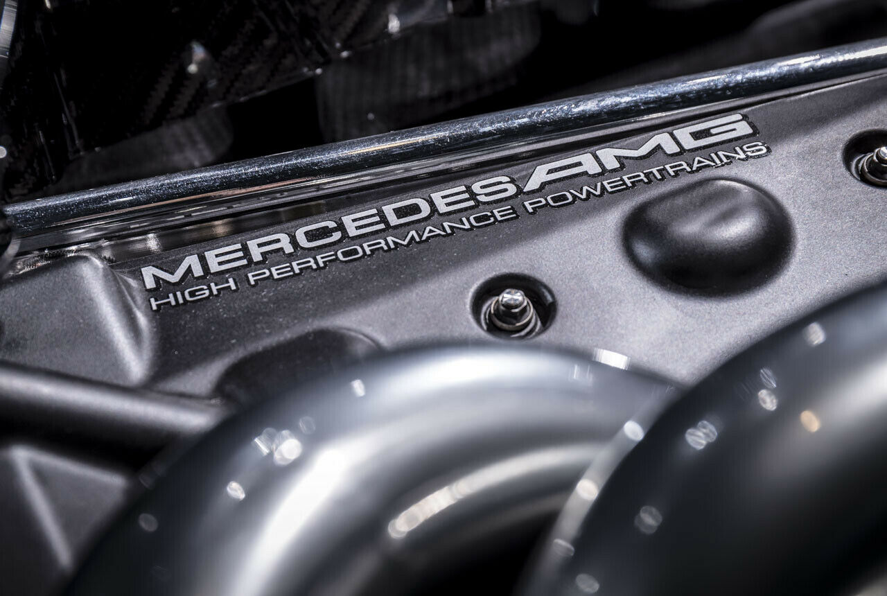 Den V6-Motor übernimmt AMG aus der Formel 1 - mit der Erfahrung, die seit 2014 mit dem Aggregat gesammelt wurden