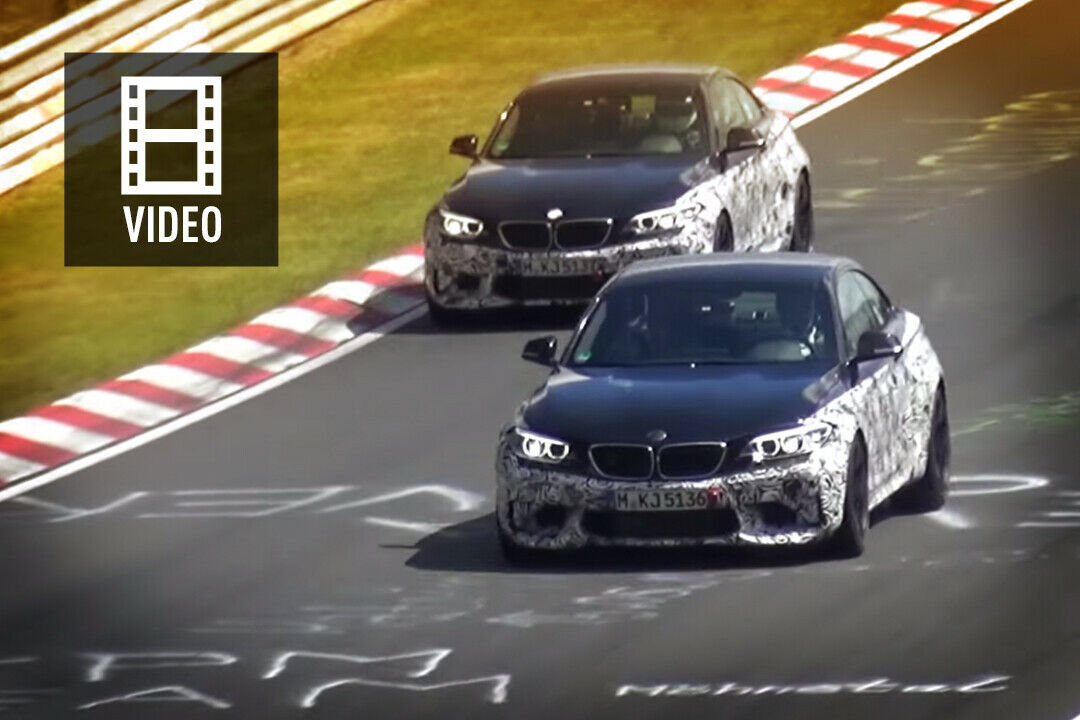 Testfahrt auf der Nordschleife: BMW stimmt derzeit den M2 ab