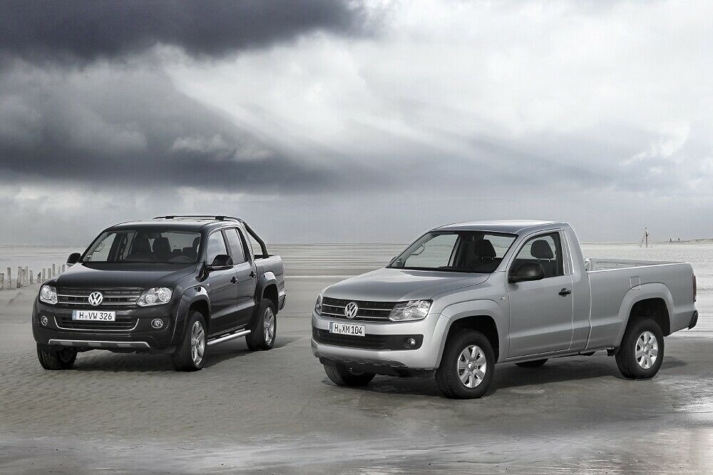 Der Einstiegs-Diesel des Amarok bekommt mehr Leistung.