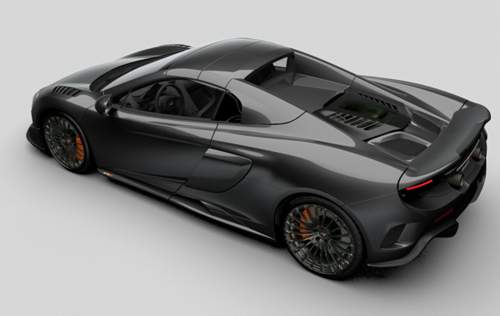 Angetrieben wird der McLaren von einem 675 PS starken Achtzylinder-Turbomotor