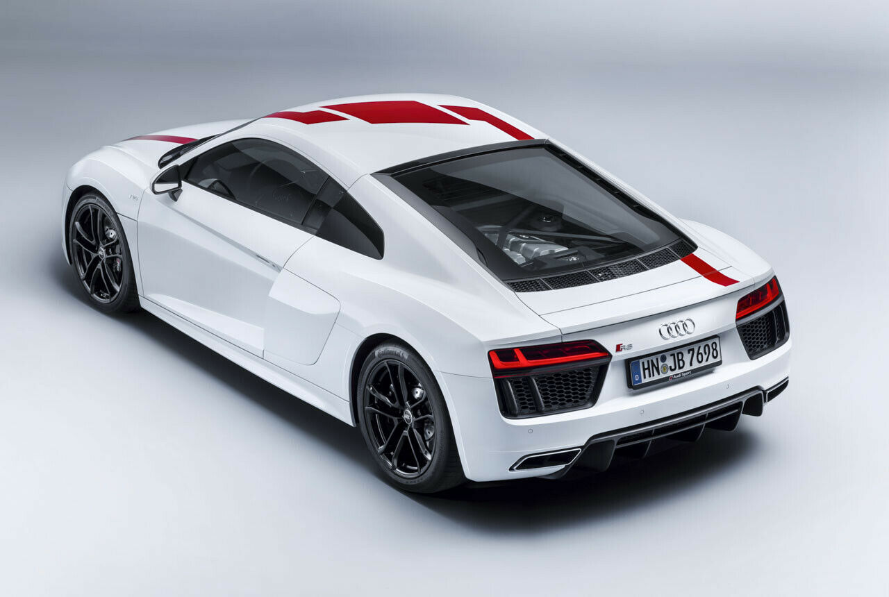 Den R8 RWS gibt es ausschließlich mit dem 540 PS starken Basismotor