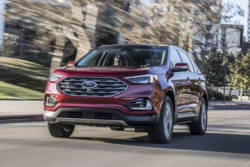 Ford Edge Facelift 2018: Für jede Variante gibt es künftig einen individuellen Kühlergrill (Bild zeigt US-Modell)