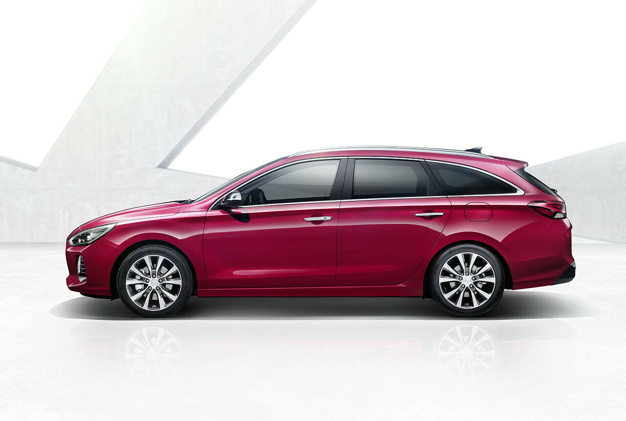 Mit 4,59 Metern misst der i30 als Kombi 25 Zentimeter mehr als der Fünftürer