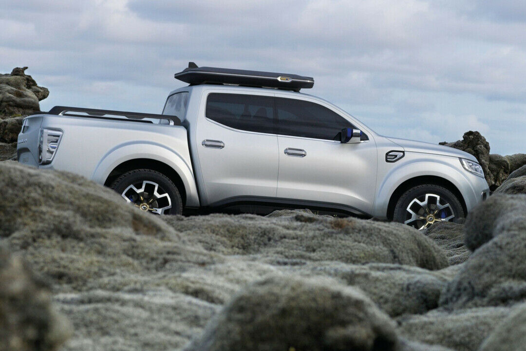 Renault hat bisher nur Bilder der Pick-up-Studie Alaska gezeigt