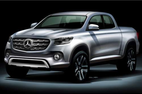 Daimler will den neuen Pick-up in verschiedenen Karosserie-Varianten anbieten