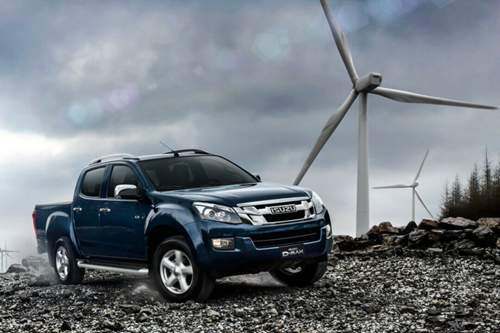 Der Isuzu D-Max ist der weltweit am dritthäufigsten verkaufte Pick-up