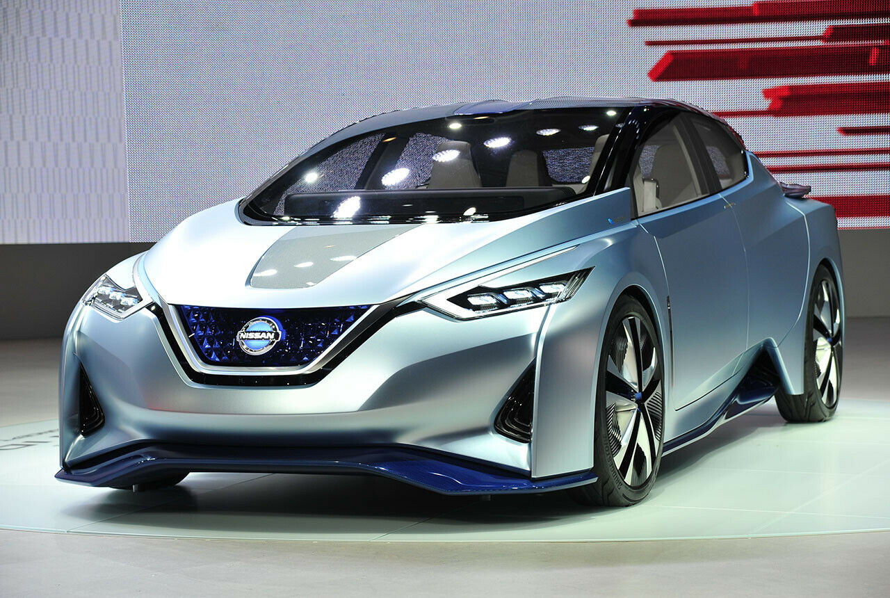 Nissan gab eine Akku-Kapazität von 60 kWh an. Im kommenden Nissan Leaf der zweiten Generation soll das für eine Reichweite von mehr als 500 Kilometern reichen