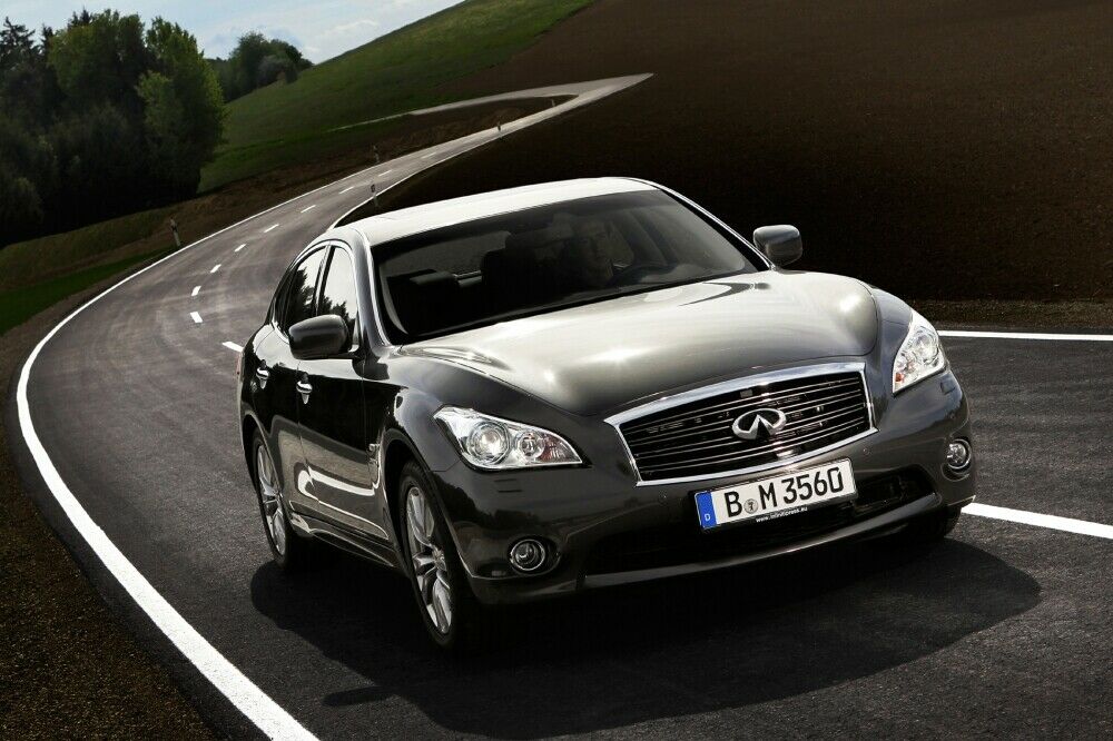 Der Infinit M35 in Fahrt