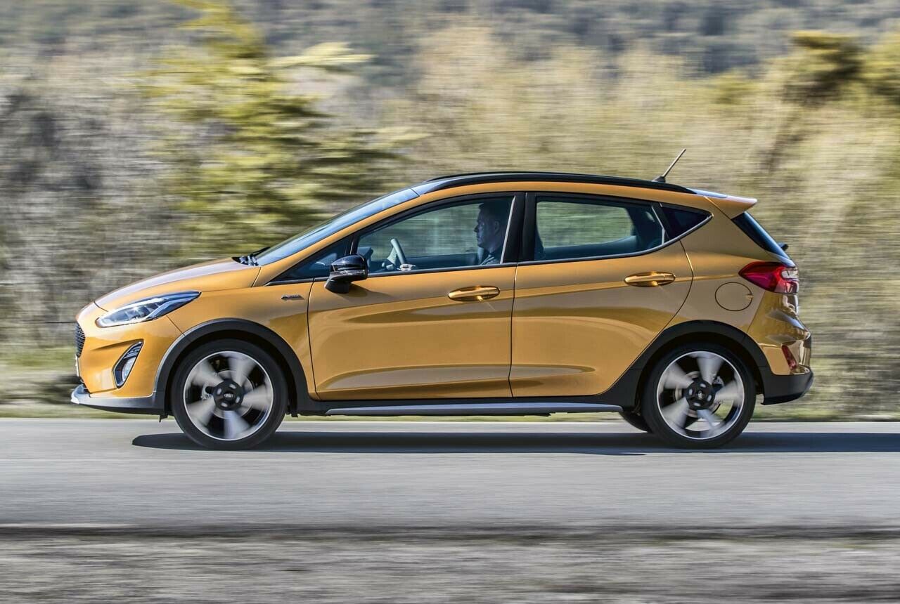 Mit 4,06 Meter ist der Ford Fiesta Active 3 Zentimeter kürzer als das SUV Ecosport