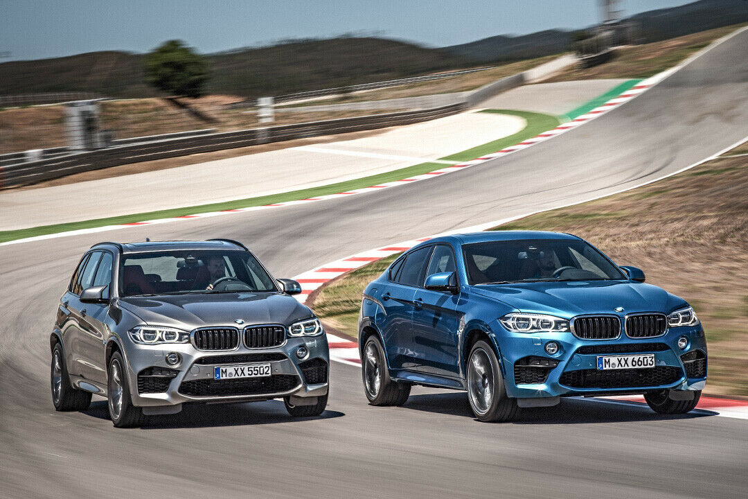 Auch die SUV X5M und X6M werden serienmäßig über alle vier Räder angetrieben