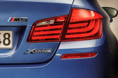 Ist der xDrive Badge am Heck des M5 bald ein gewohntes Bild? Hier eine Fotomontage