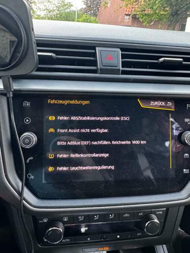 Fehler Bordcomputer