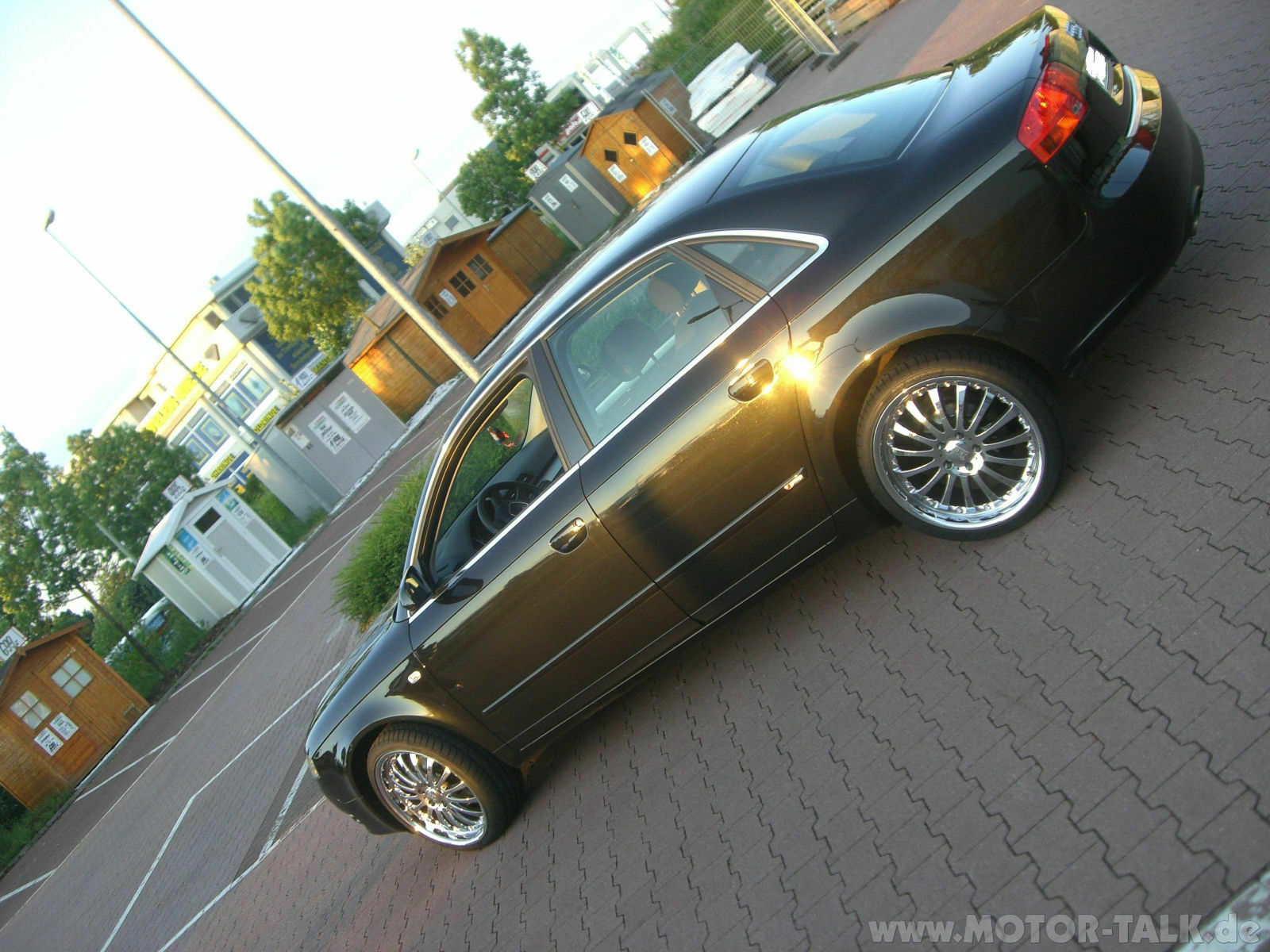 Mein A4 mit Chromfelgen