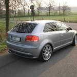 Audi A3 8P Akoyasilber