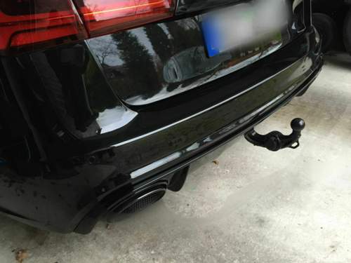 RS6 mit Hängerkupplung :)