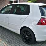 Erstes Opfer: Golf V TDI R-line