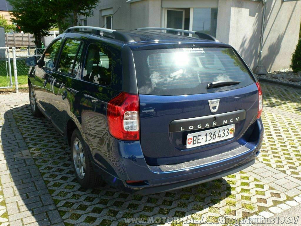 Mein Dacia Logan MCV II, 1.5 dCi, Celebration, Cosmos Blau. mit Kenwood DPX406DAB (DAB+-Autoradio)