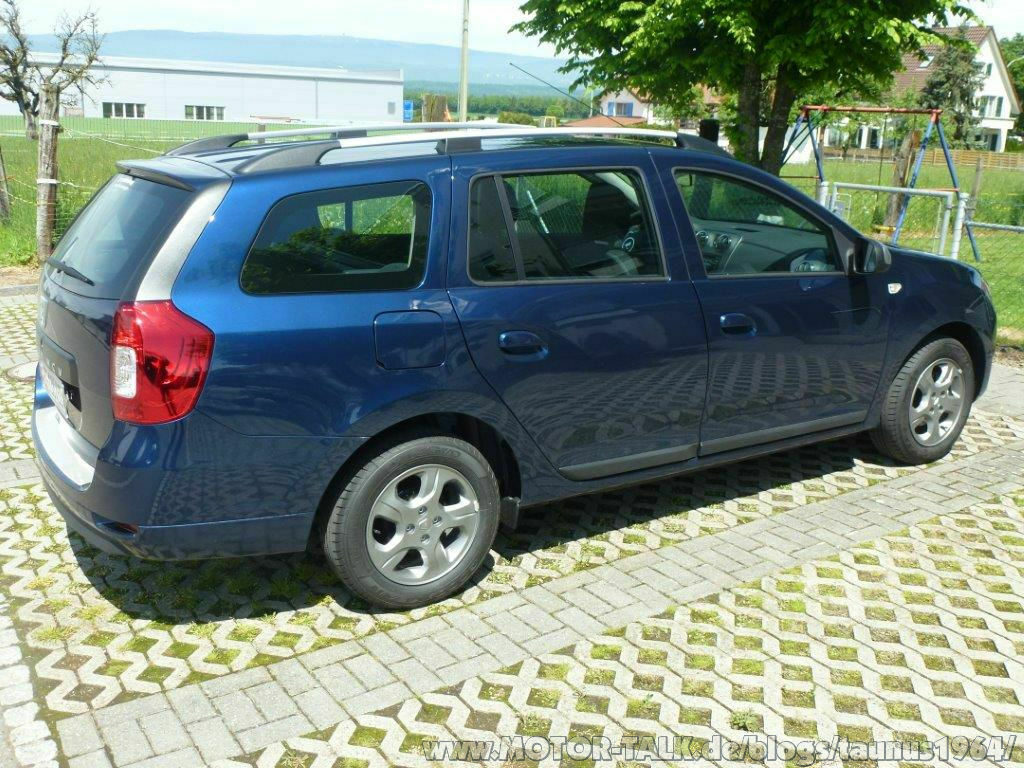 Mein Dacia Logan MCV II, 1.5 dCi, Celebration, Cosmos Blau. mit Kenwood DPX406DAB (DAB+-Autoradio)