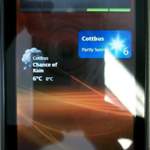 Startbildschirm Nr. 2 - GPS, Wlan, Sync,