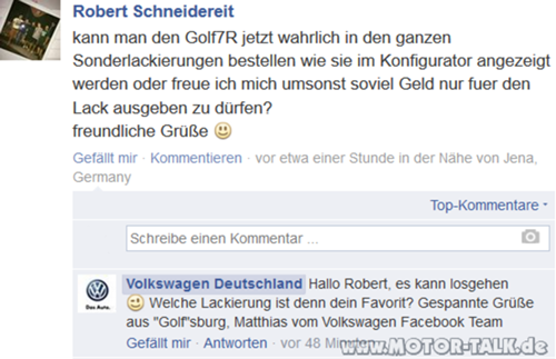 Sonderlackierung