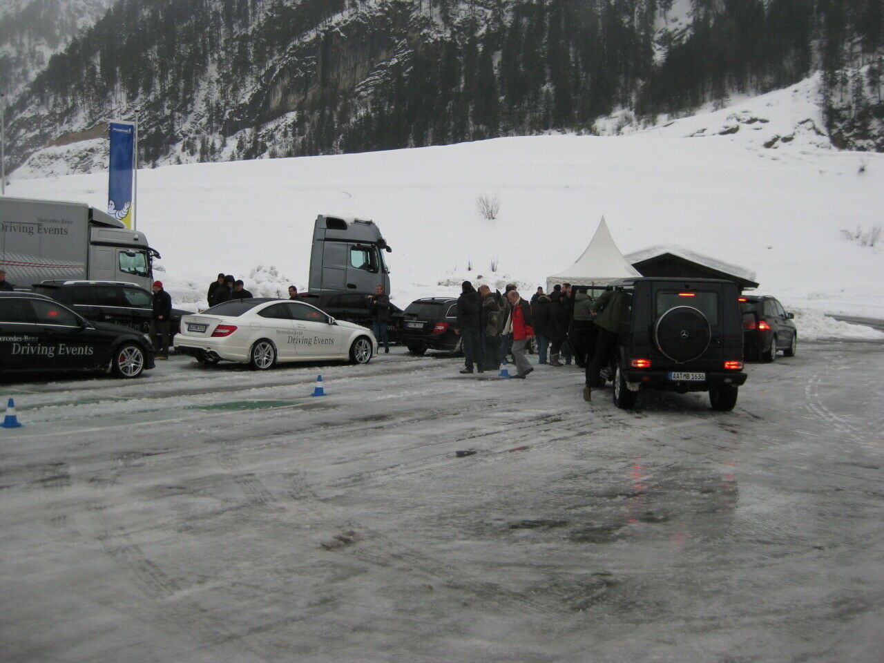 Mein Mercedes-Benz Winterfahr-Event - von dem User Bermudagrün