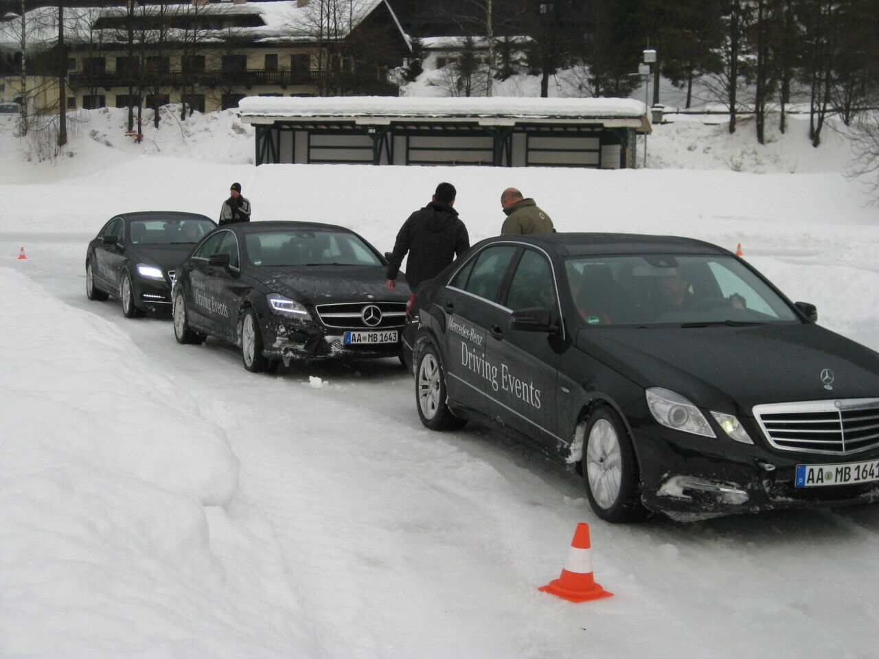 Mein Mercedes-Benz Winterfahr-Event - von dem User Bermudagrün