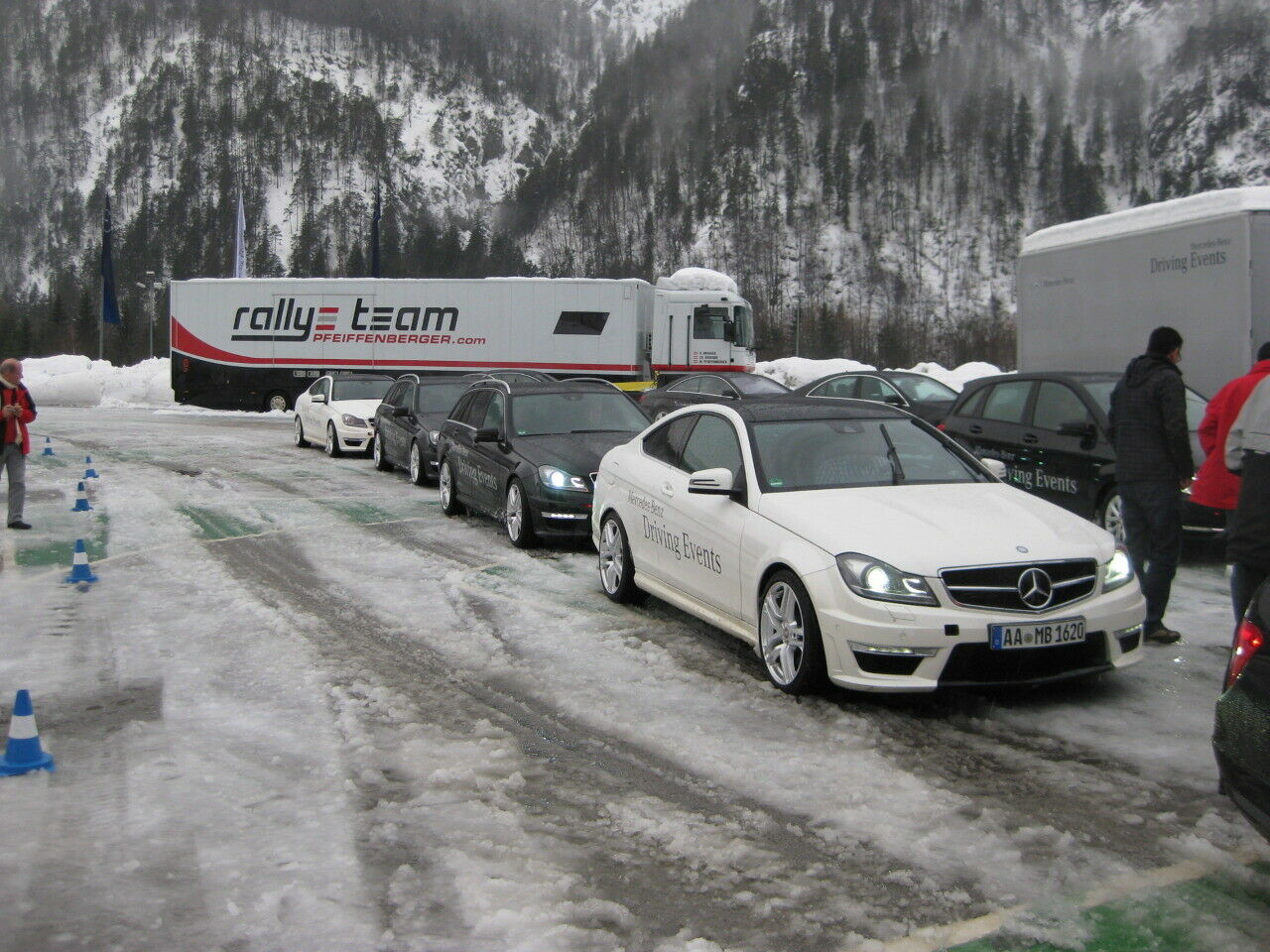Mein Mercedes-Benz Winterfahr-Event - von dem User Bermudagrün