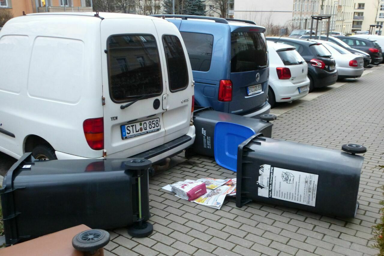 Mein Neuer ist da, mit Transportschaden...