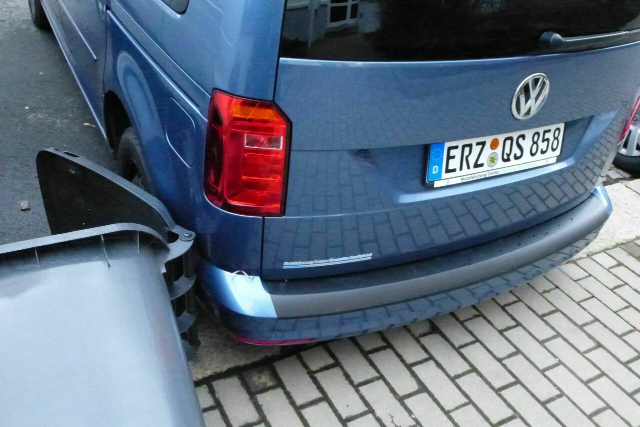 Mein Neuer ist da, mit Transportschaden...