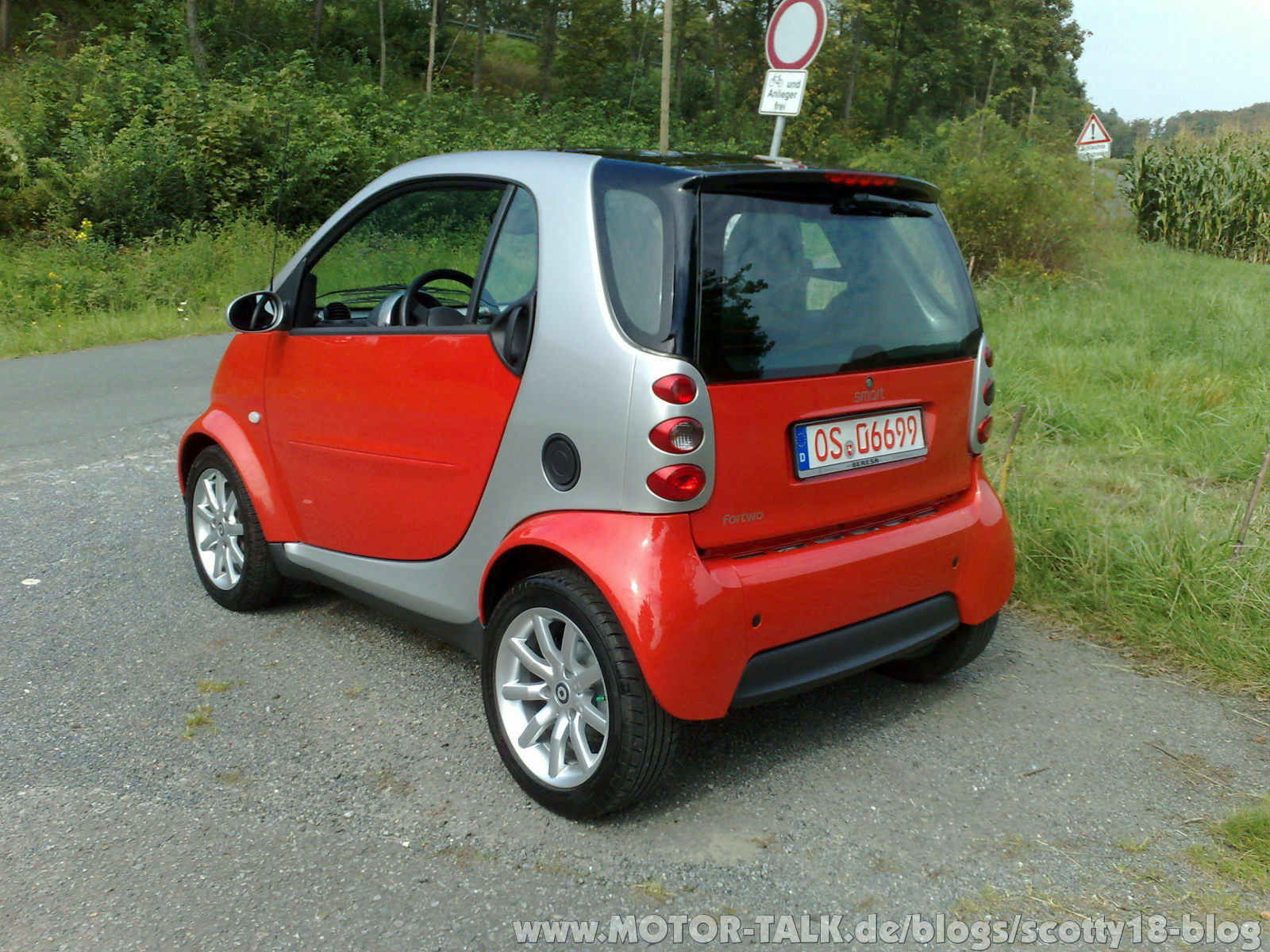 Mein neuer kleiner Roter City Flitzer