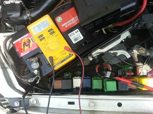 Relais Kasten Motor Raum Omega B