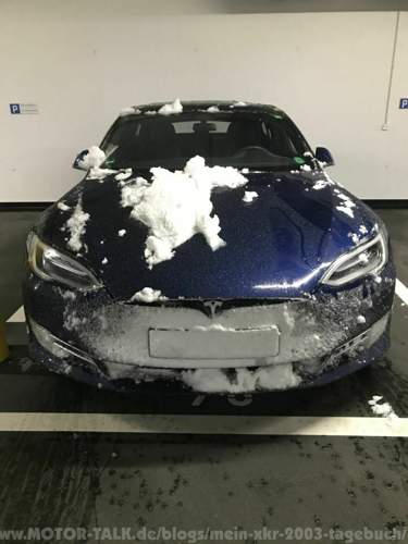 Überraschender Schnee Ende April