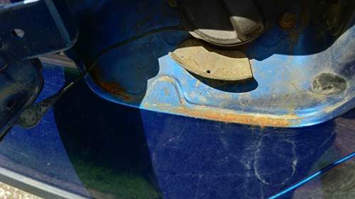 Rost am Tankdeckel