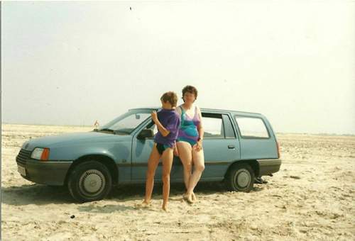 Festgefahren am Strand von Rømø