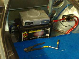 Zusatzbatterie und Wechsler