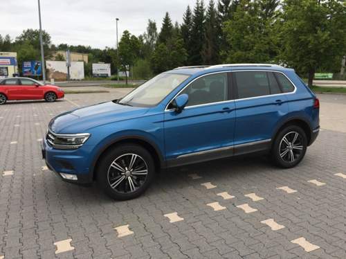 Tiguan blau