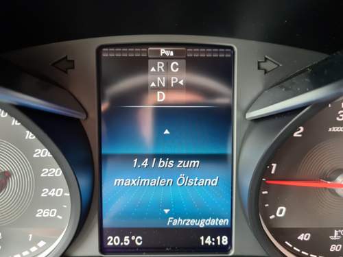 Öl-Stand max.