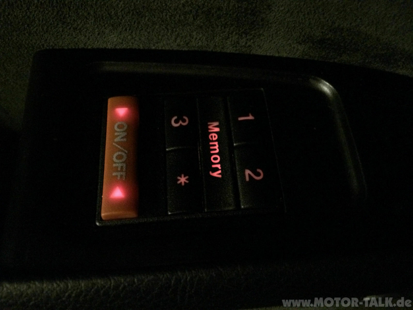 Memory-Schalter - Beleuchtung defekt - how to