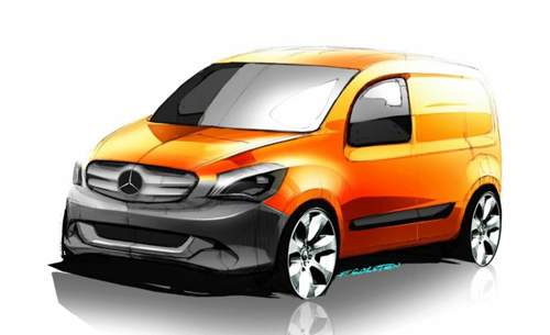 Skizze: Mercedes-Benz Citan
