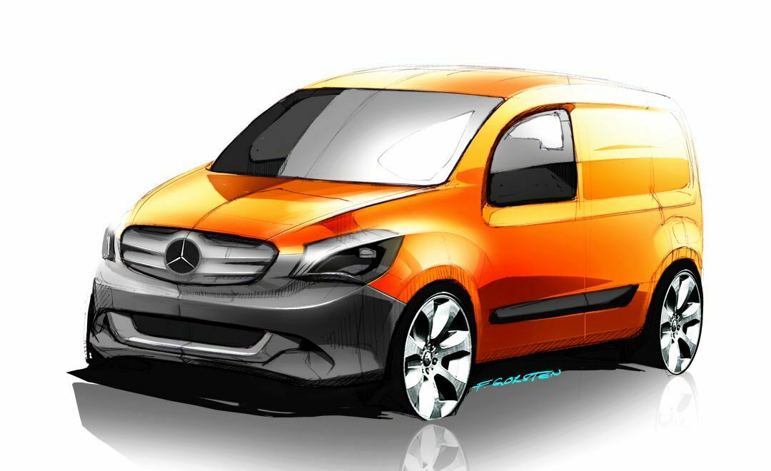 Skizze: Mercedes-Benz Citan