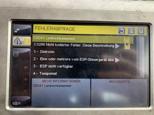 Fehlercodes