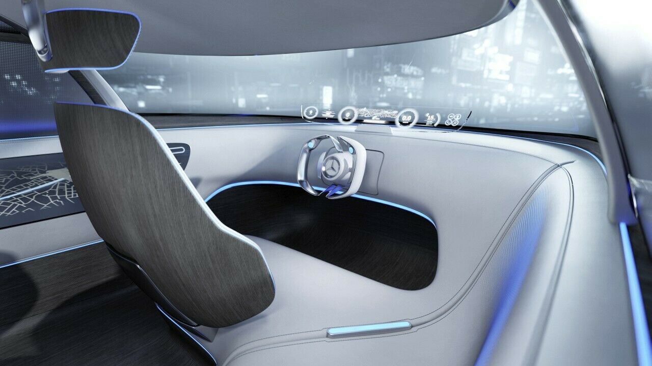 Das Cockpit des Vision Tokyo