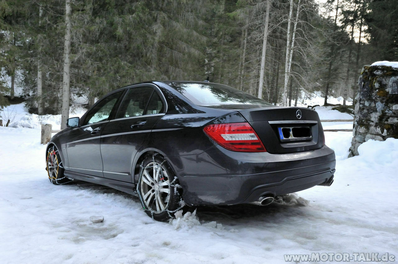 Mercedes C-Klasse W204 350 CDI Test