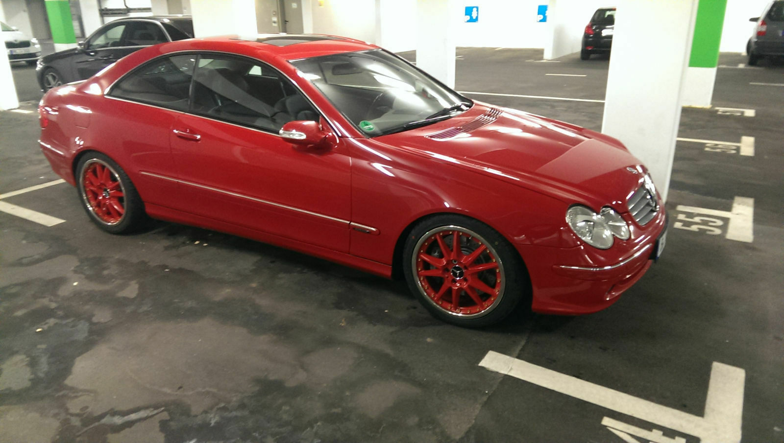 Mercedes CLK 209 Coupé 500 Test