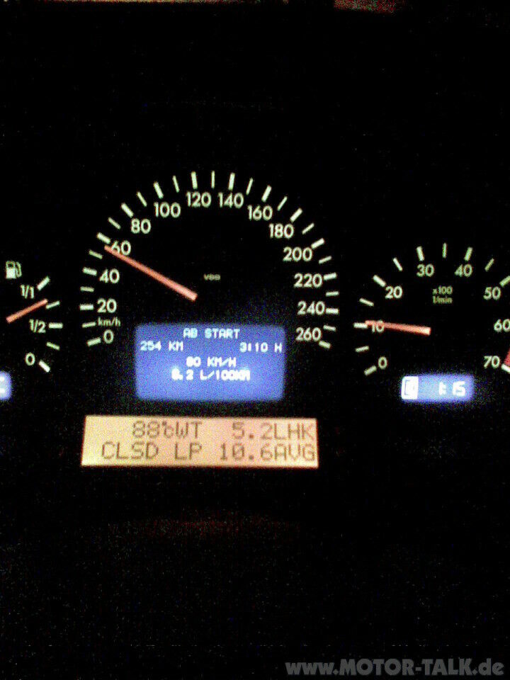 Mercedes E-Klasse W210 430 T Test