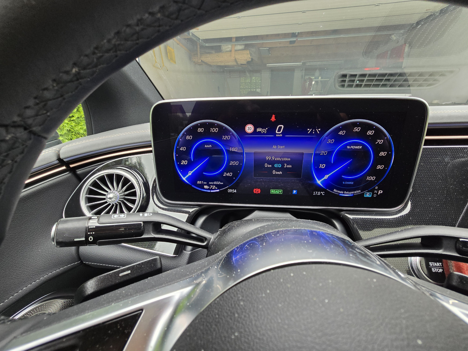Mercedes EQE V295 Test Verbrauch EQE500