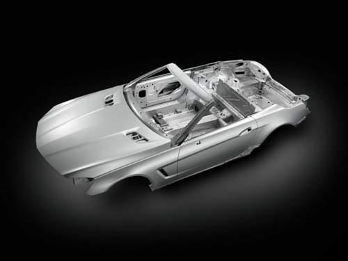 Mercedes SL Aluminiumkarosse
