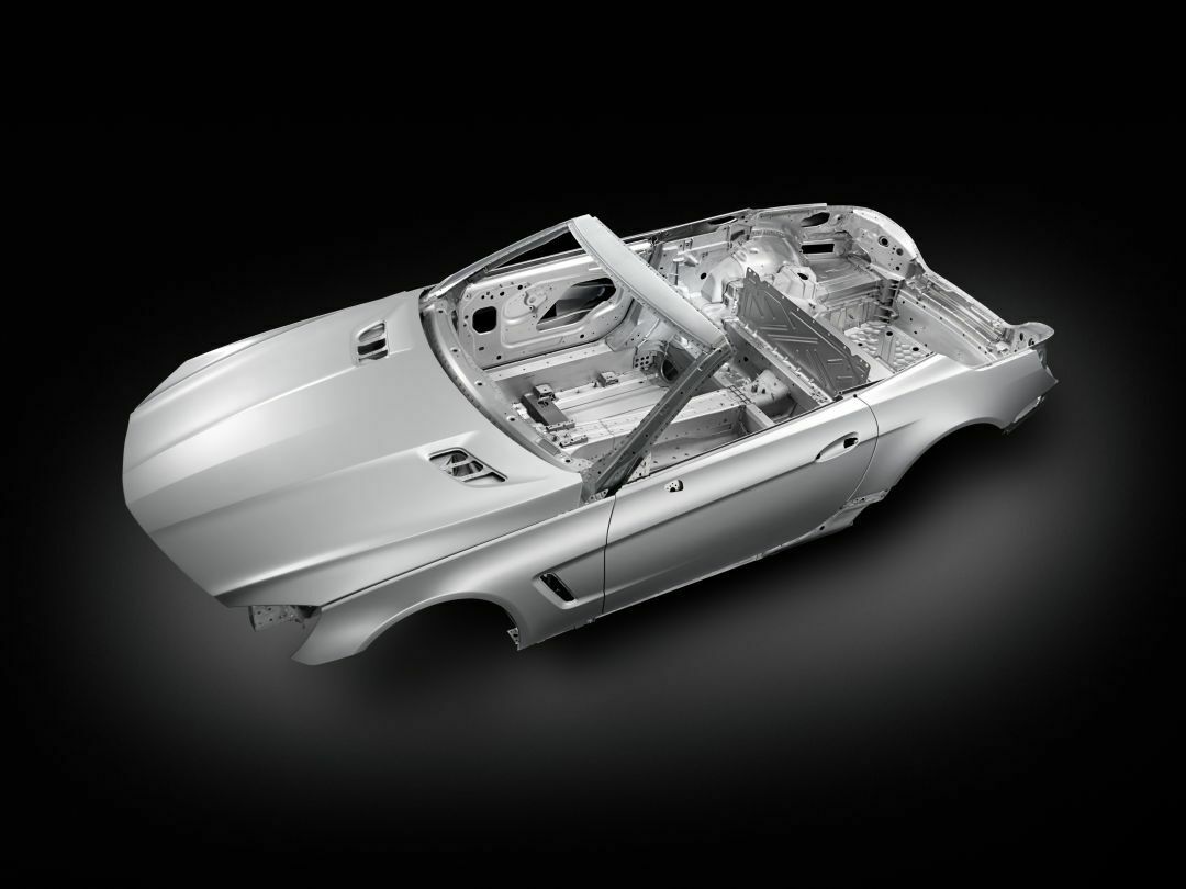 Mercedes SL Aluminiumkarosse