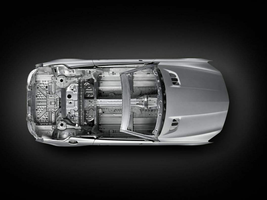 Mercedes SL Aluminiumkarosse