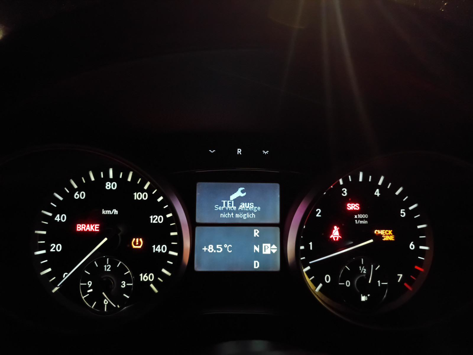 Mercedes GL ( X164 ) 450 Zentral Gataway Versehentlich Zurücksetzt